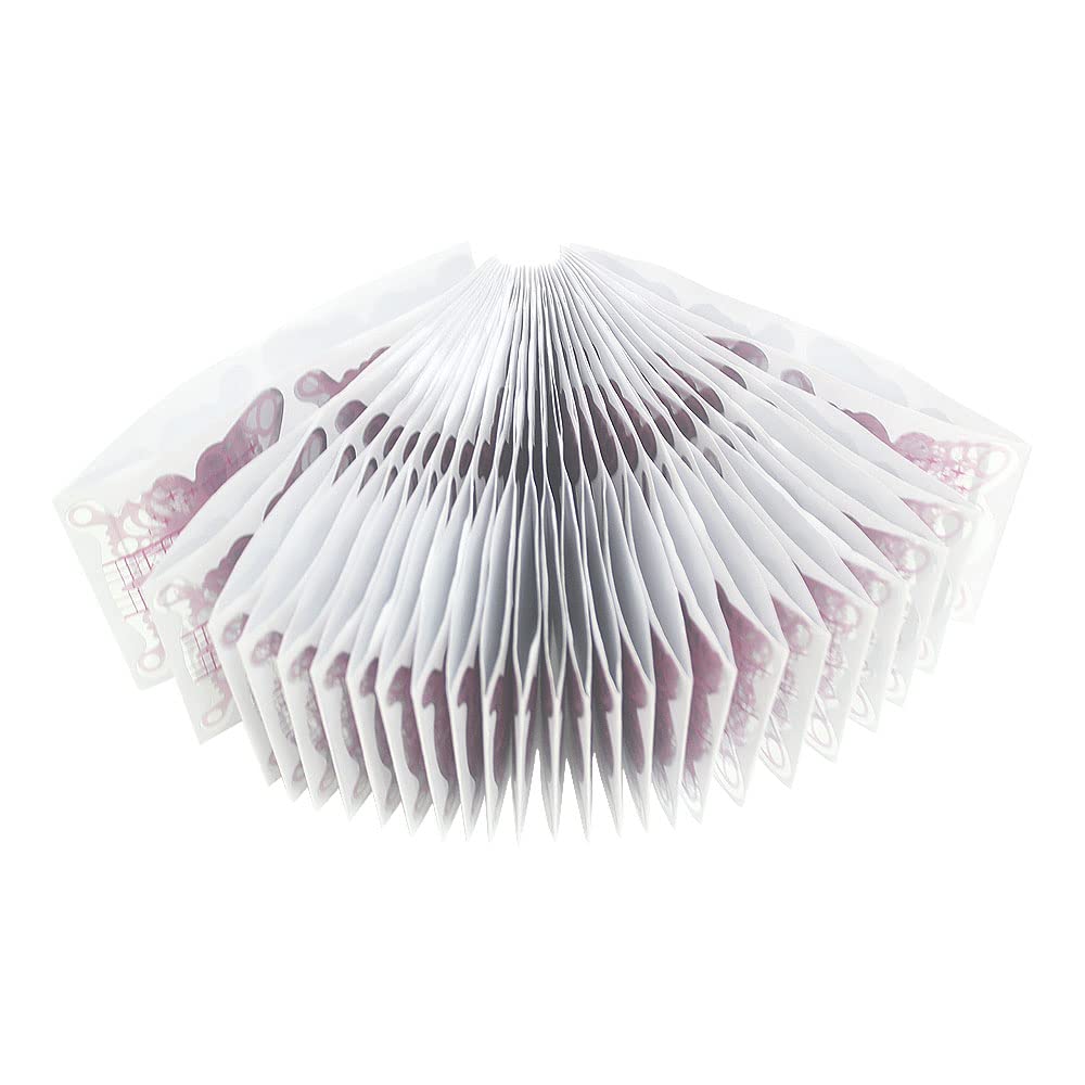 VNC 200Pcs Nail Form Extension Sticker Pruple Bufferfly Shape Nail Art Guide Form Acrylic Tips UV Gel Extension Stickers Guide Stencil Manicure Tools for Nail Polish Guide Sticker