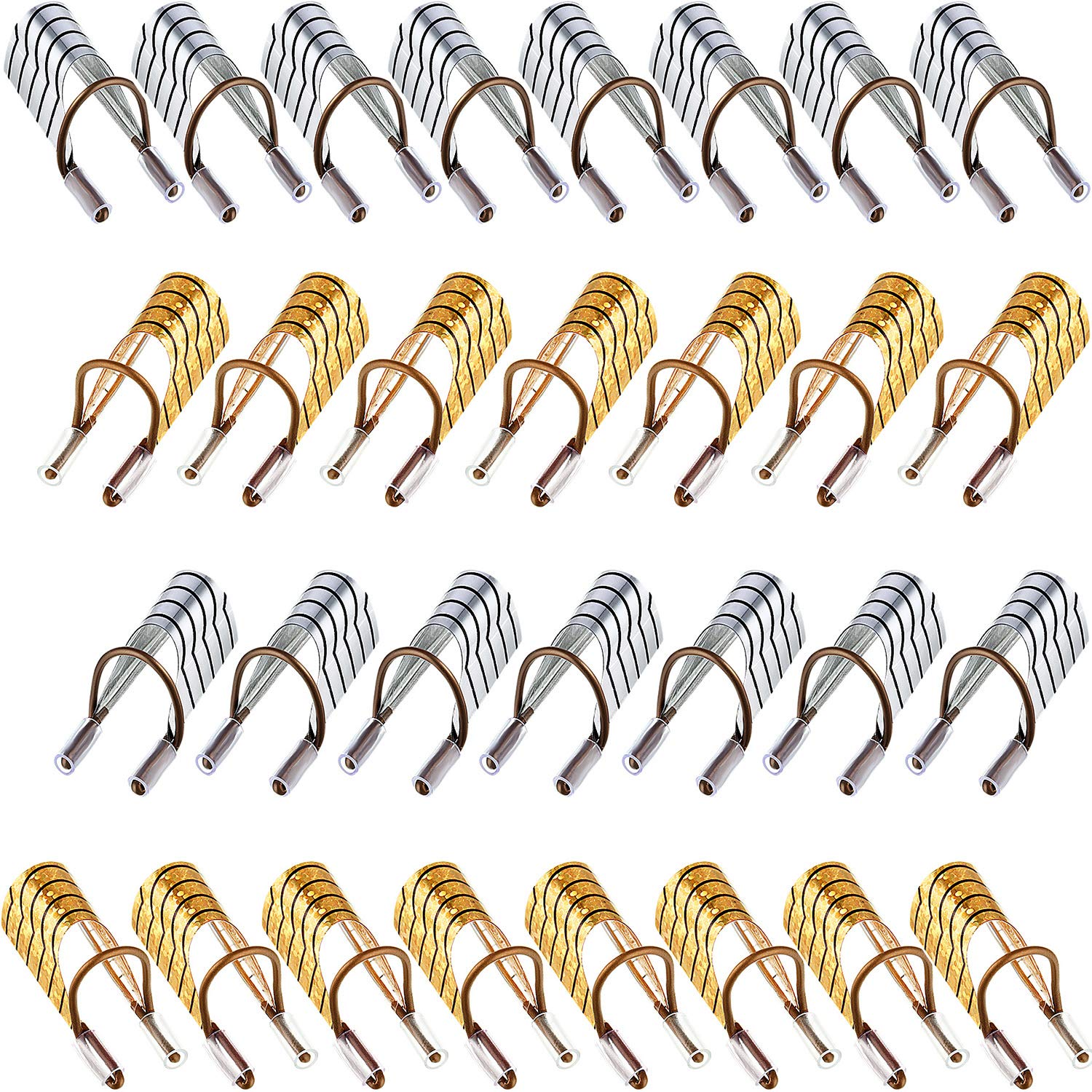 20 Pieces Reusable Nail Extension Forms Guide Protector Nail Tips Acrylic UV Gel Protector French Nail Forms for Nail Manicure Accessory Nail Salon Home Supply