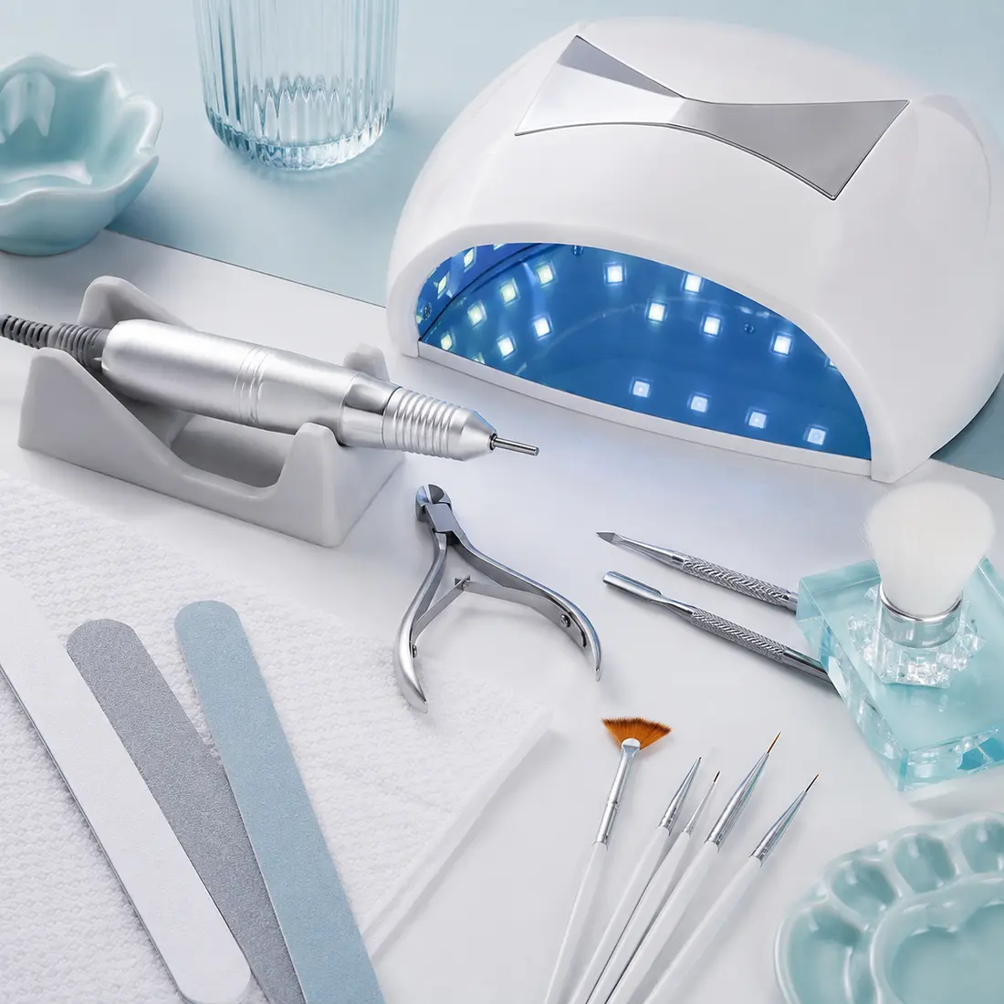 Professional nail tools and salon supplies